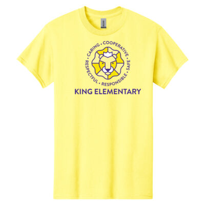 King Elementary - Heavy Cotton &#153; 100% Cotton T Shirt Thumbnail