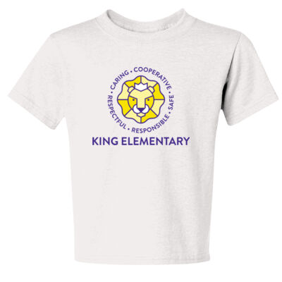 King Elementary - Youth Dri Power ® 50/50 Cotton/Poly T Shirt Thumbnail