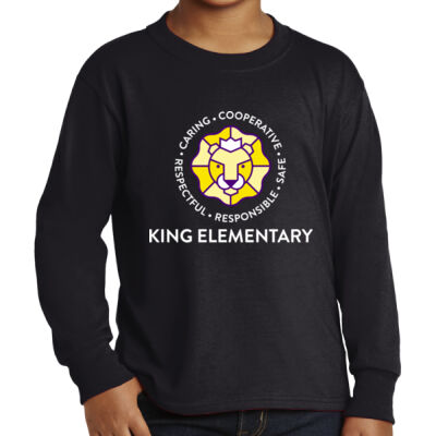 King - Youth Dri Power ® 50/50 Cotton/Poly Long Sleeve Thumbnail